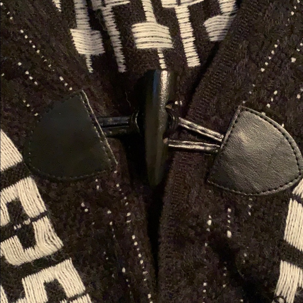 Free People hooded fringe poncho - Picture 5 of 6